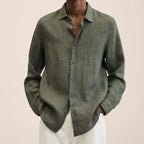 Giovanni | Chemise élégante en lin pour homme
