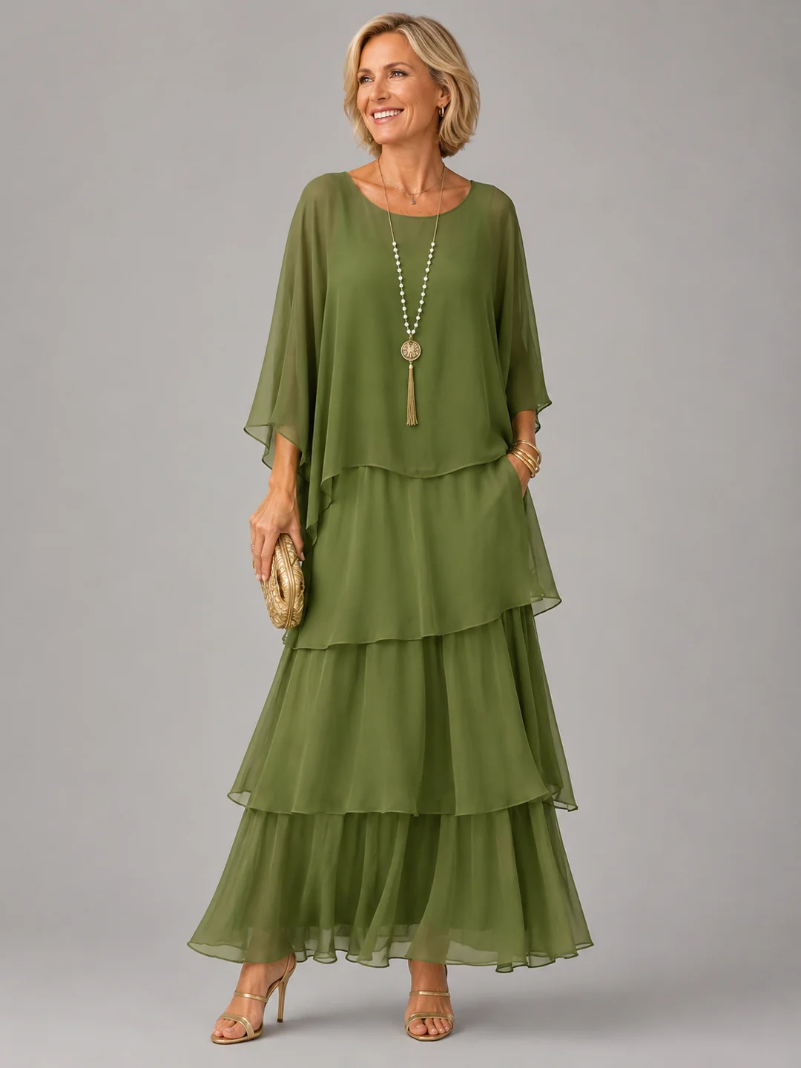 Garance | Robe Maxi Fluide et Élégante