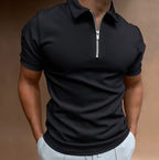 Christophe | Polo avec fermeture éclair pour hommes