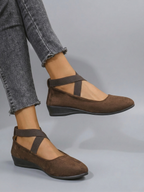 Madeleine | Chaussures Compensées Fermées et Confortables