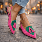 Elena | Sandales avec des lanières et des franges