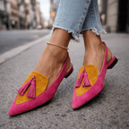 Elena | Sandales avec des lanières et des franges