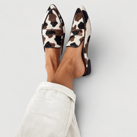 Maria | Mocassins confortables avec imprimé vache