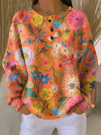 Lucinda | Blossom Pull Henley