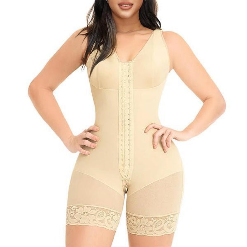 FAJAS COLOMBIENNES SHAPEWEAR POUR FEMMES CONTRÔLE DU VENTRE APRÈS CHIRURGIE SHAPER CORPOREL COMPLET LIFTING DE FESSIER AVEC FERMETURE ÉCLAIR