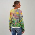 Venlora Mode  | Pull Maille Prairie Fleurie Manon