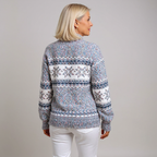 Venlora Mode  | Pull Col Montant Flocons Margot