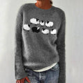 Venlora Mode  | Pull Maille Petits Moutons Lucie