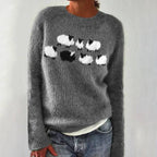 Venlora Mode  | Pull Maille Petits Moutons Lucie