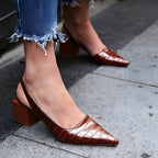 Graziella | Chaussures à talons et à bout large