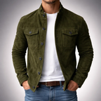 Tommaso | Veste Bomber en Suède de Qualité Supérieure