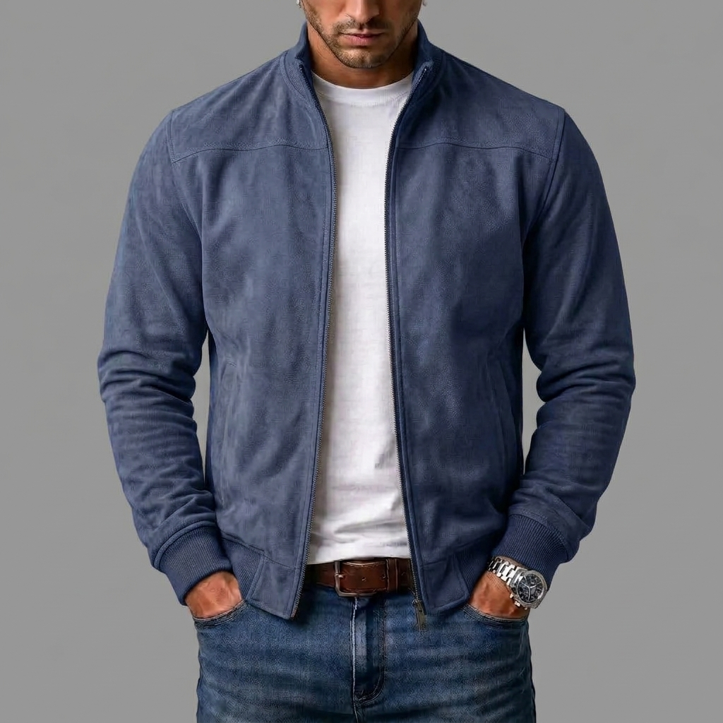 Varel | Veste bomber en daim