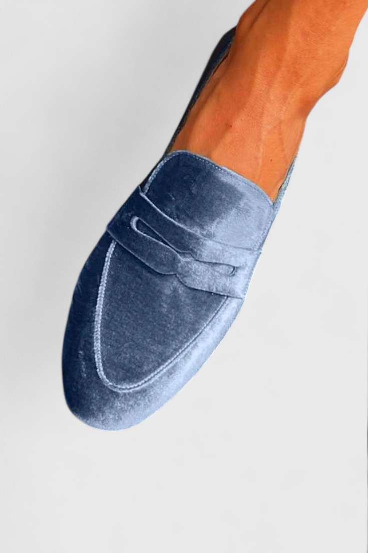 Giovanna | Patchwork Slip-On Moccasins