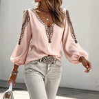 Vintage Élégante Blouse