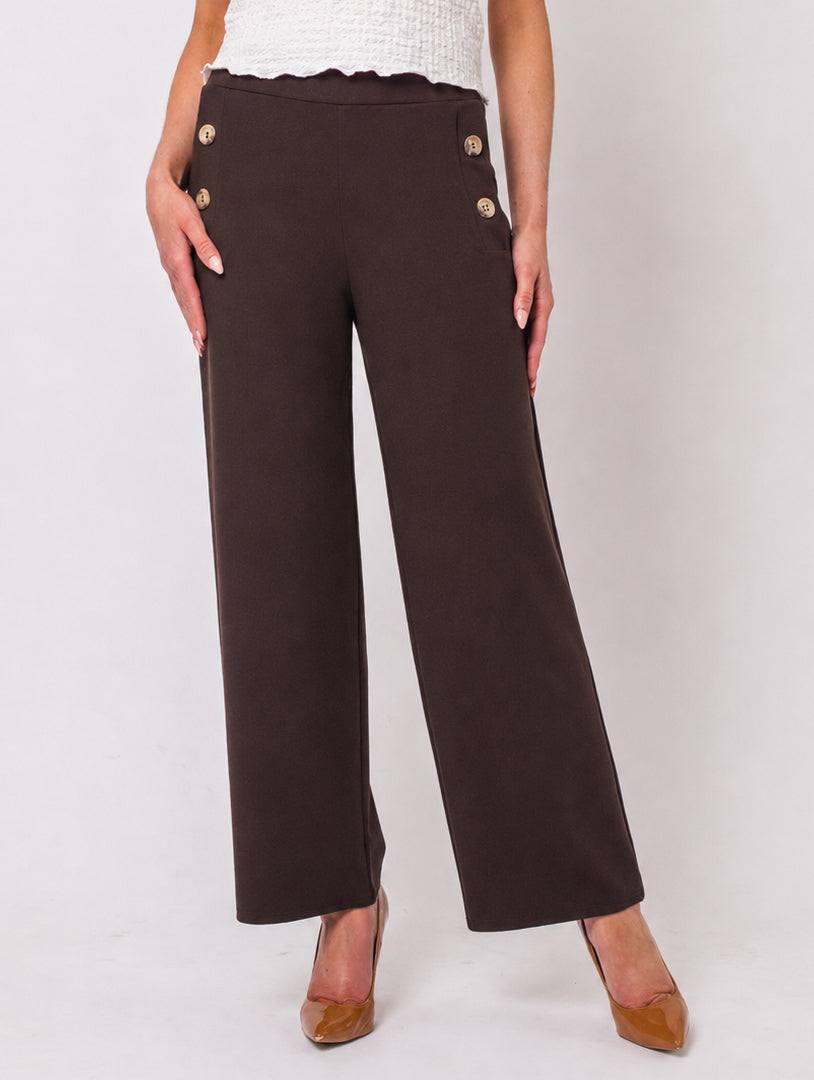Pantalon Katy 27" - Chocolat