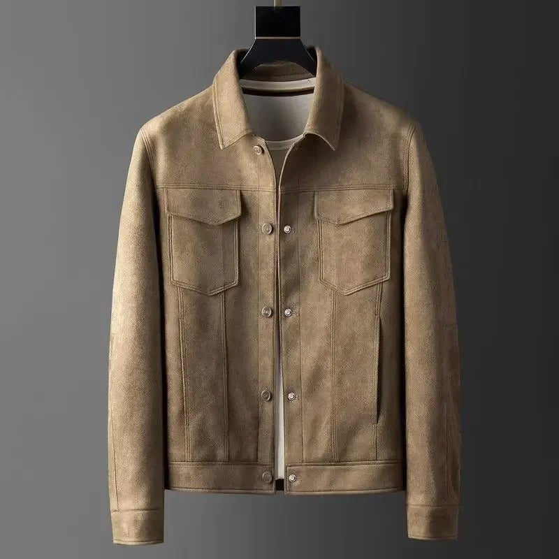 Dante | Élégante Veste en Simili Cuir