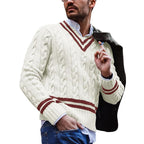 Wolfgang | Pull en maille style old-money pour homme, idéal pour l’automne