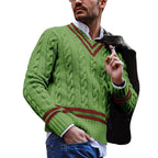 Wolfgang | Pull en maille style old-money pour homme, idéal pour l’automne