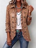 Concepción | Veste Florale Vintage avec Volants