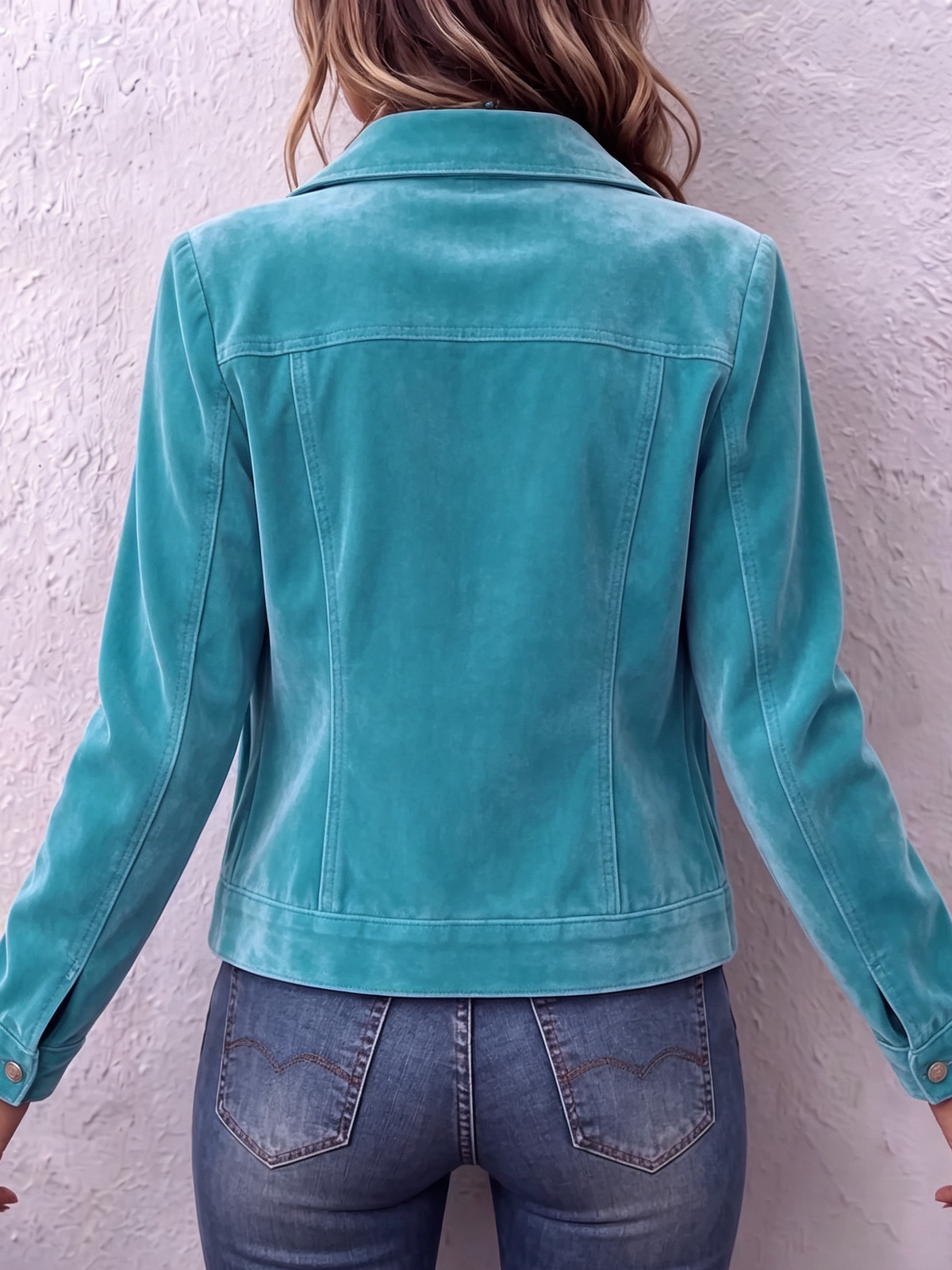 Raffaella | Veste en Velours Vintage Bohémien