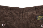 Jean Retro Casual Épais en Velours Coton pour Homme