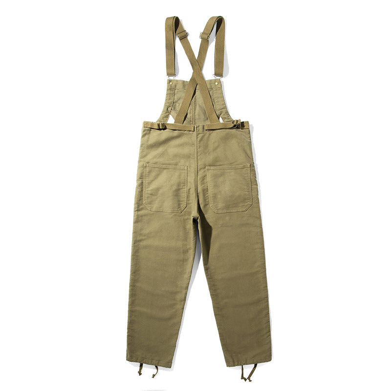 Combinaison cargo marine rétro décontractée pour homme