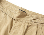 Shorts rétro décontractés kaki pour homme style Gurkha inspirés de l'armée britannique