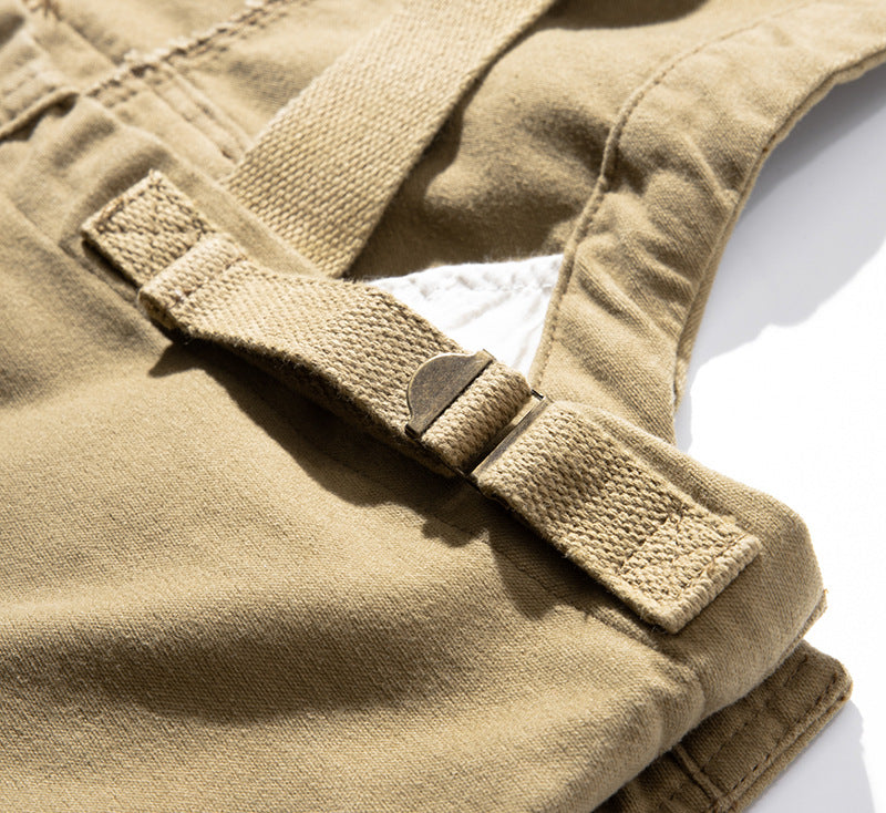 Combinaison cargo marine rétro décontractée pour homme