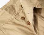 Shorts rétro décontractés kaki pour homme style Gurkha inspirés de l'armée britannique