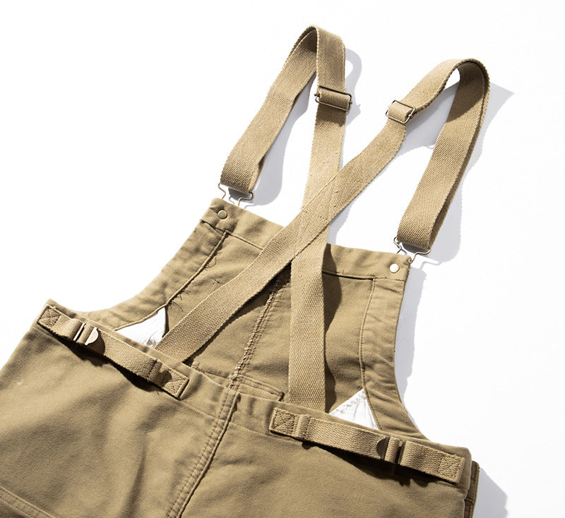 Combinaison cargo marine rétro décontractée pour homme