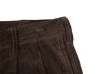 Jean Retro Casual Épais en Velours Coton pour Homme