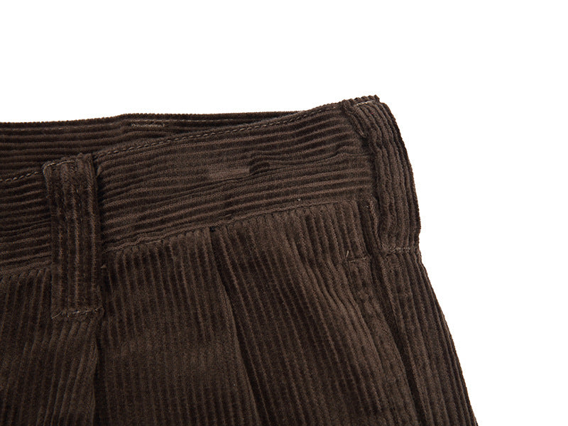Jean Retro Casual Épais en Velours Coton pour Homme
