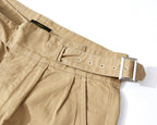 Shorts rétro décontractés kaki pour homme style Gurkha inspirés de l'armée britannique
