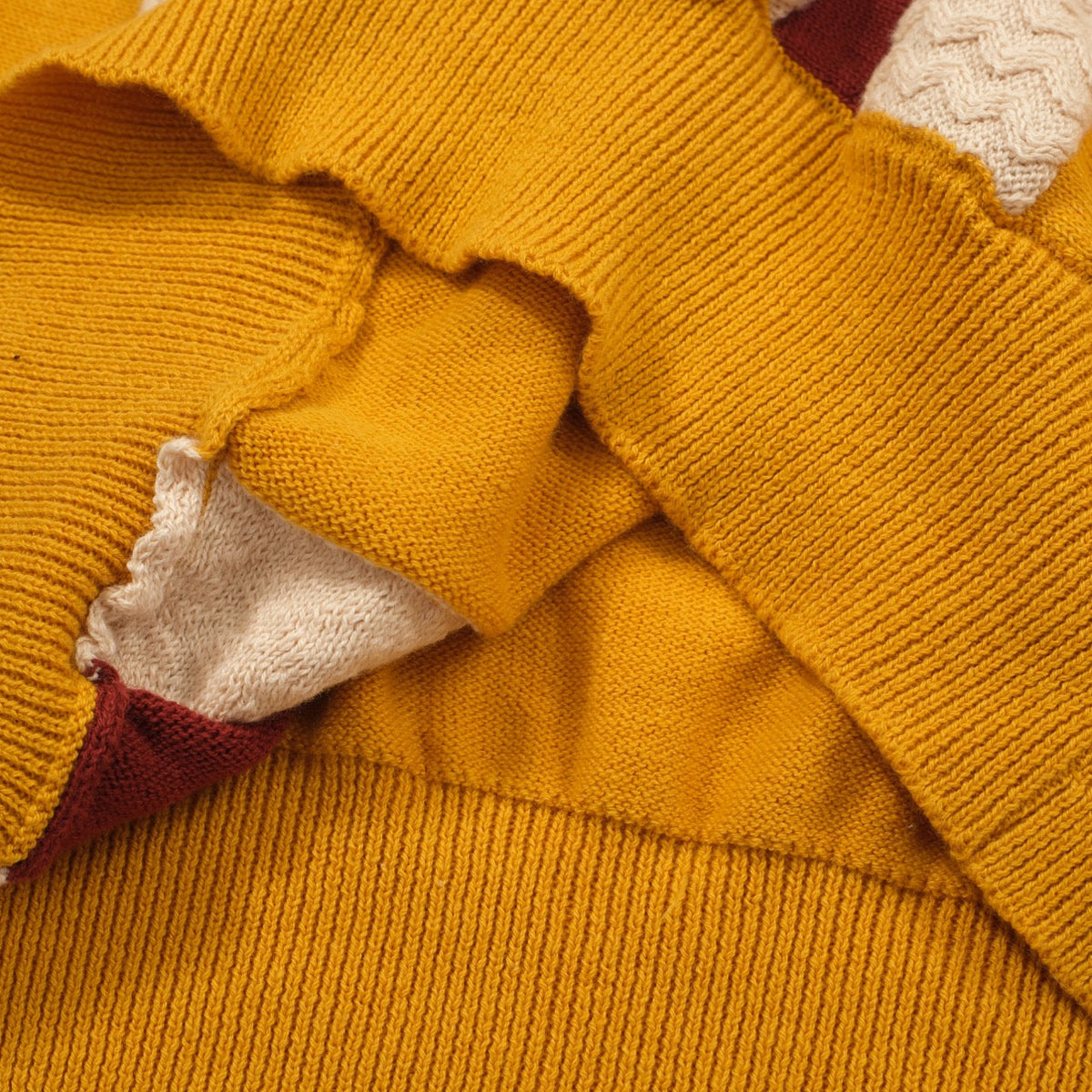 Chemise rétro à rayures des années 70 pour homme – Polo tricot doré