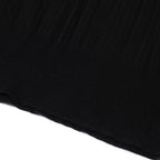 Chemise rétro minimaliste en jersey noir à côtes pour homme des années 60