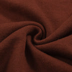 Pull rétro marron pour homme des années 70 – Rayures en V inspirées du coucher de soleil