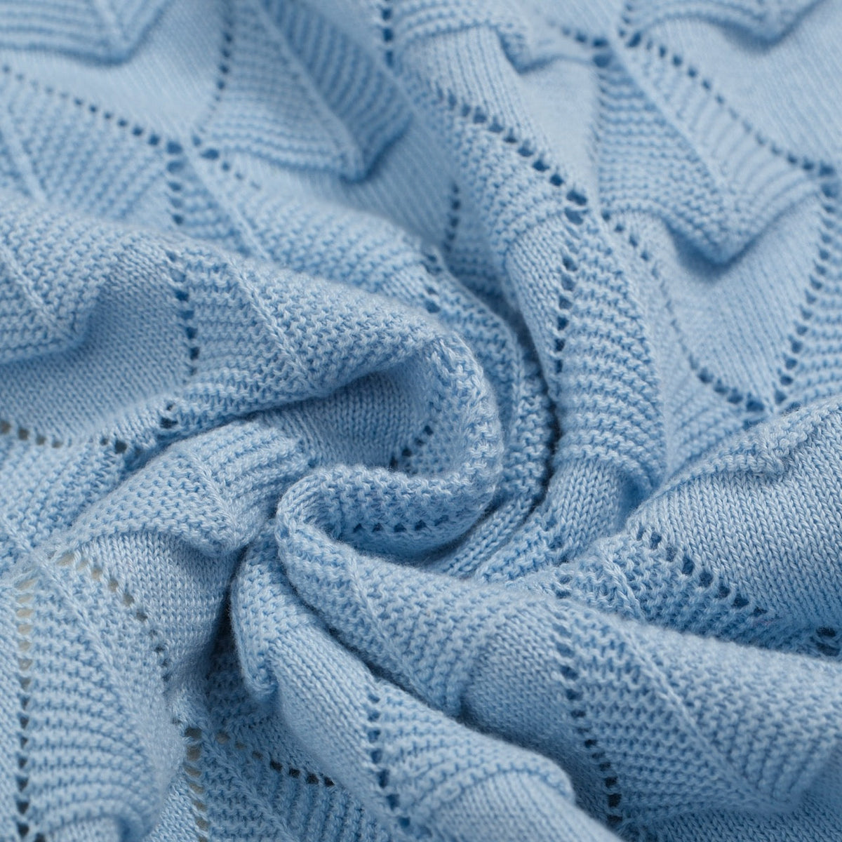 Chemise vintage homme années 70 – Bleu ciel rétro à boutons avec finition crème