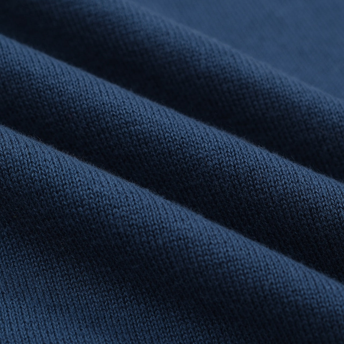 T-shirt homme rétro années 70 à blocs de couleur – Rayures bleues et col rond