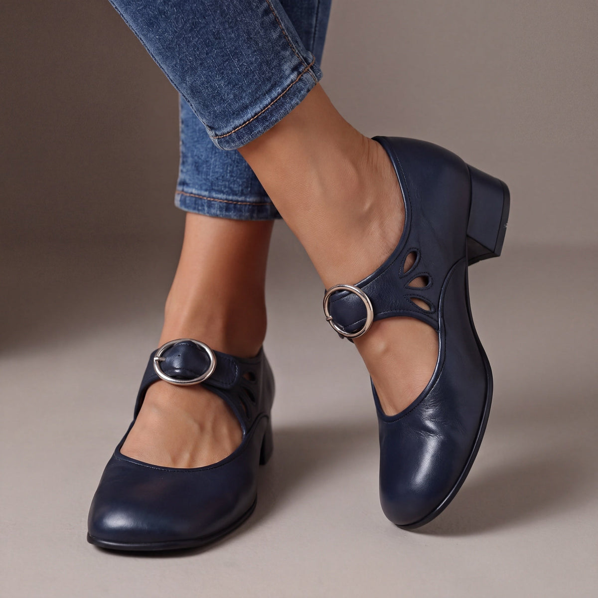 Venlora Mode | Babies en Cuir Souple Nathalie