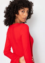 T-shirt à manches longues - rouge