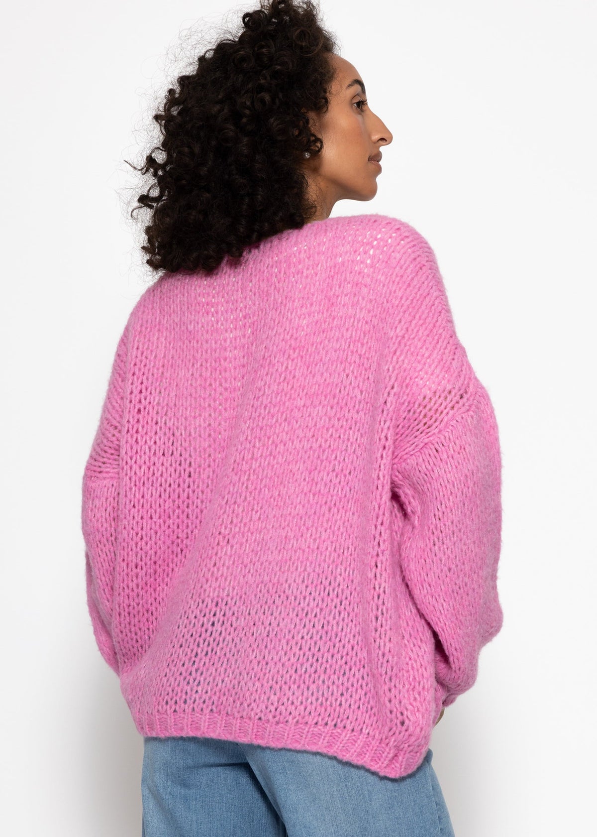 Cardigan Oversize - rose