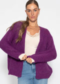 Cardigan Oversize - prune