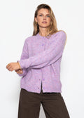 Gilet à boutons - lilas