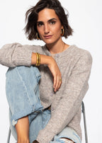 Gilet à boutons - taupe