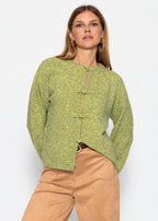 Gilet avec fermeture à lacer - vert