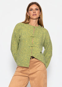 Gilet avec fermeture à lacer - vert