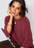 Pull en tricot - baies