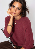 Pull en tricot - baies