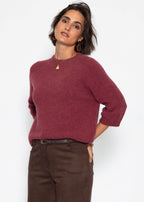 Pull en tricot - baies