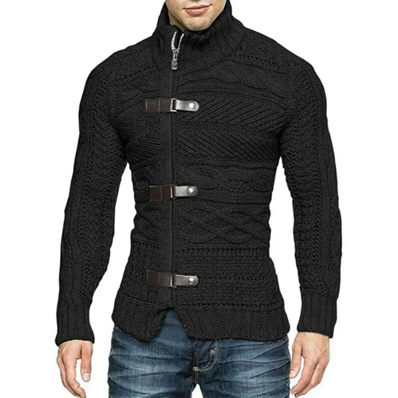 Prince | Pull Col Roulé en Maille avec Texture Élégante pour Homme
